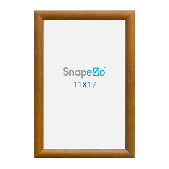 27.94 x 43.18 cm Dark Wood Diploma Frame 30MM SnapeZo®