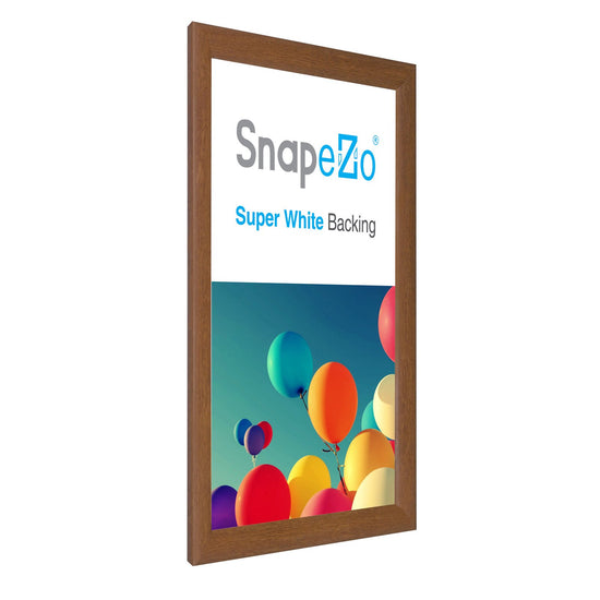 27.94 x 43.18 cm Dark Wood Diploma Frame 30MM SnapeZo®