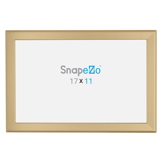 27.94 x 43.18 cm Gold Diploma Frame 32MM SnapeZo®