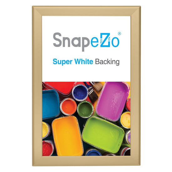 27.94 x 43.18 cm Gold Diploma Frame 32MM SnapeZo®