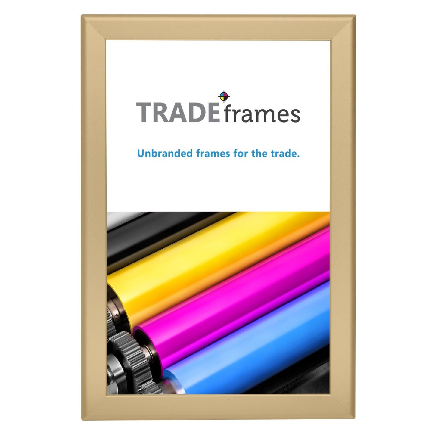 27.94 x 43.18 cm Gold Snap Frame - 32MM