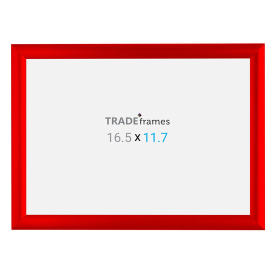 A3 (42 x 29.7 cm) Red Snap Frame - 25MM Profile