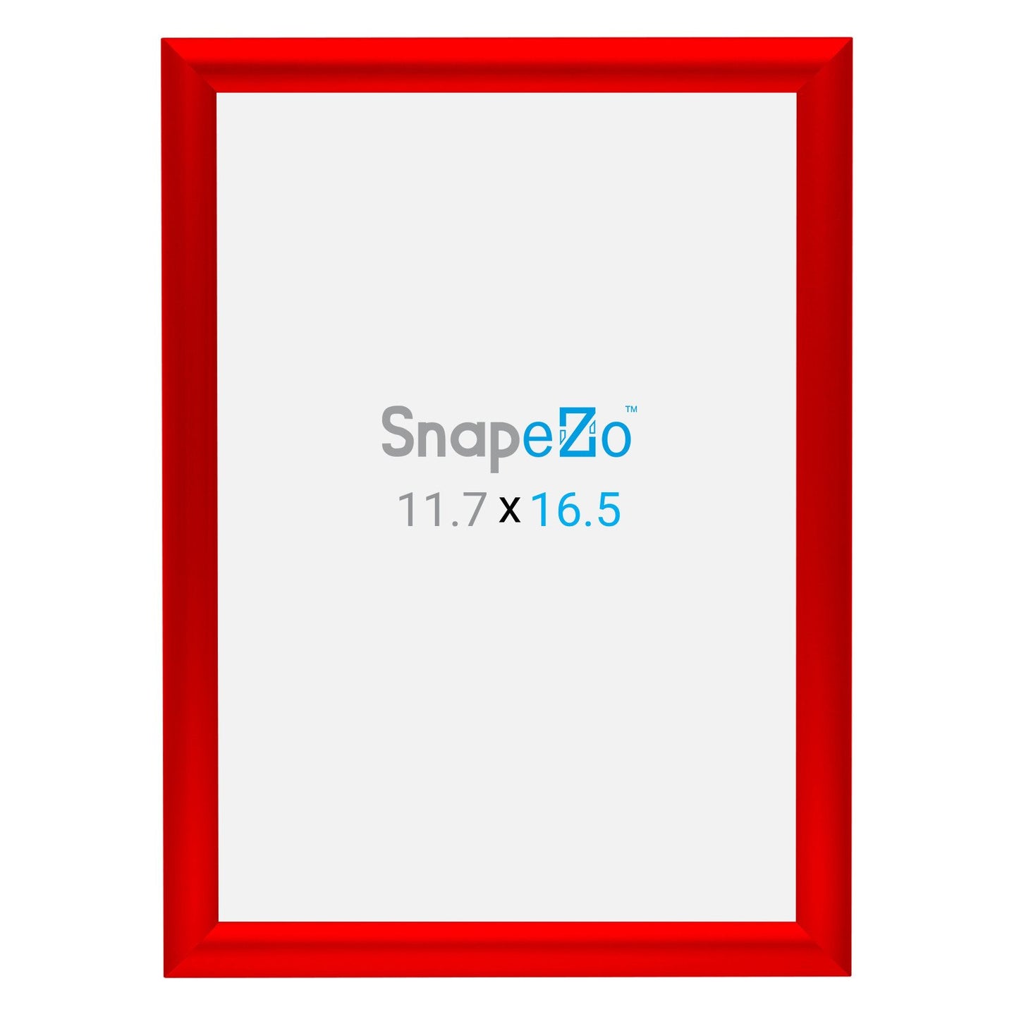 SnapeZo® A3 (42 x 29.7 cm) Red Snap Frame - 25MM Profile