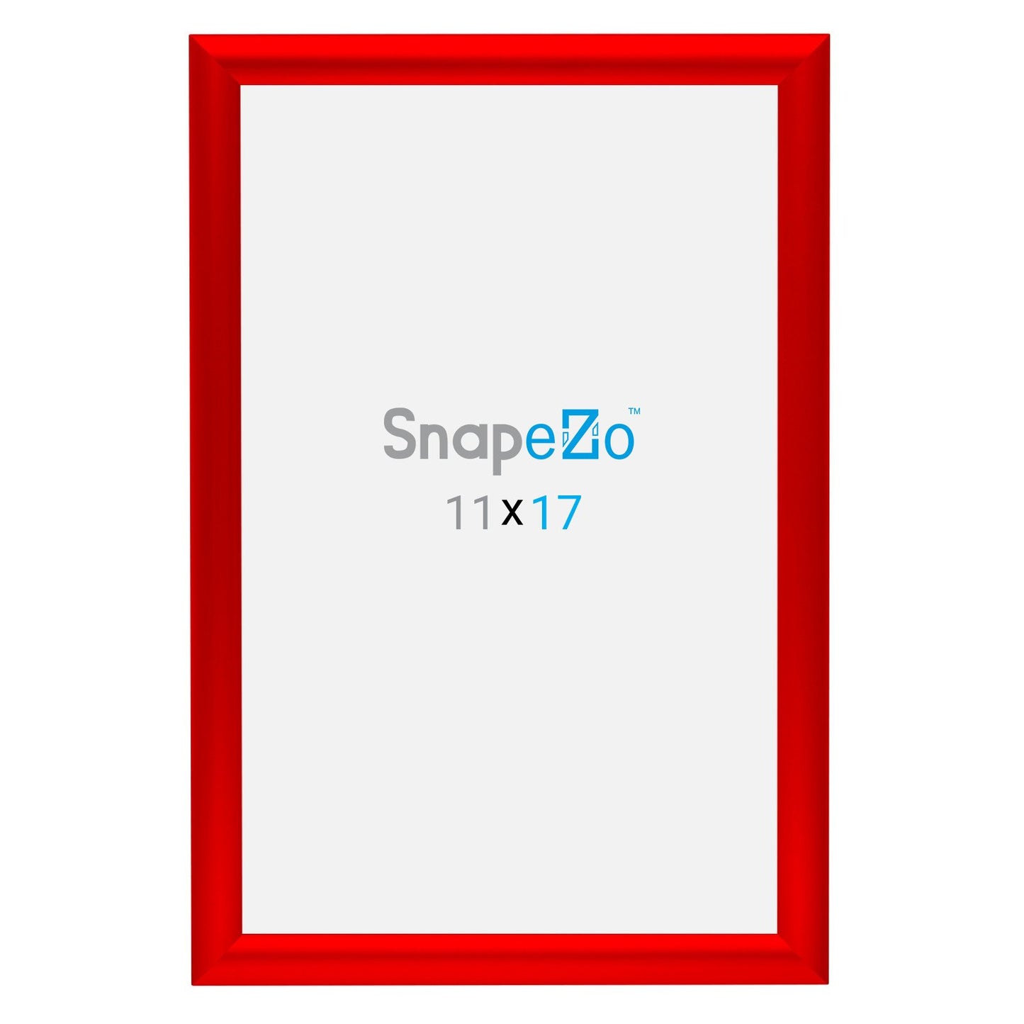 SnapeZo® 27.94 x 43.18 cm Red Snap Frame - 25MM Profile