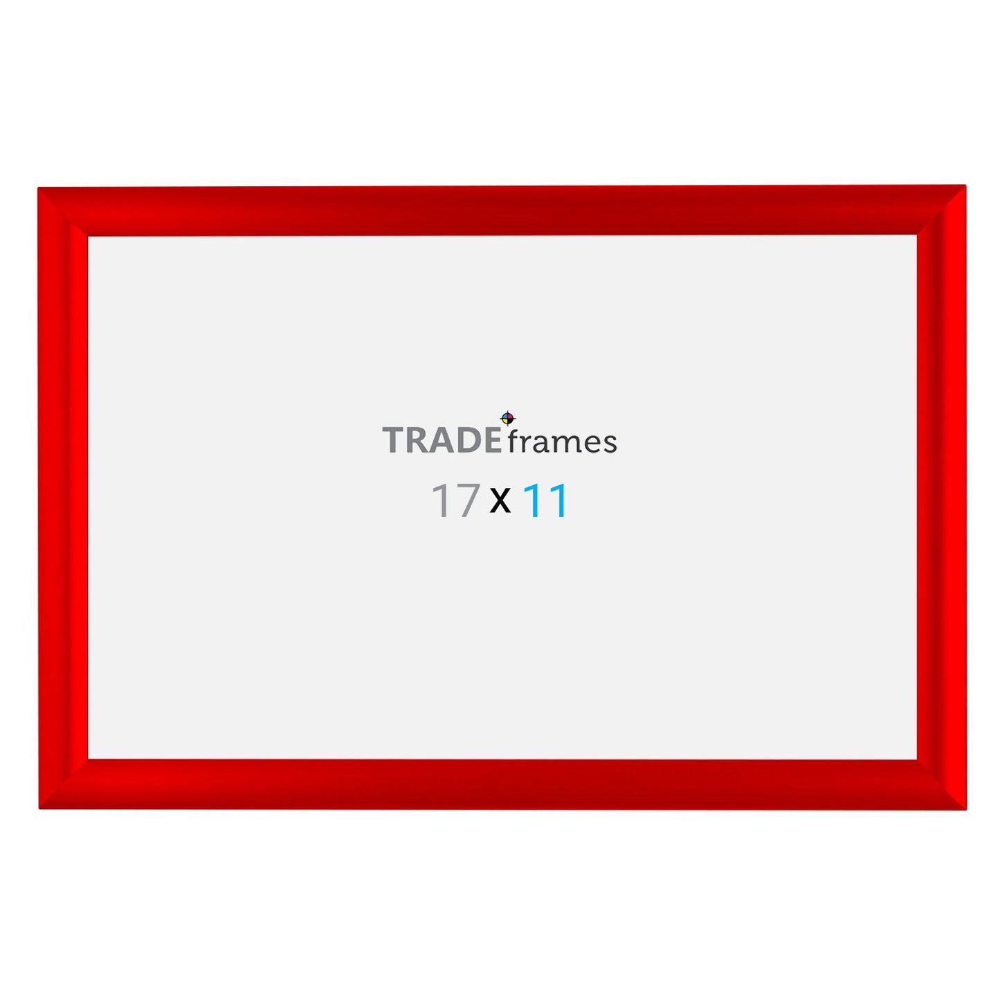 27.94 x 43.18 cm Red Snap Frame - 25MM Profile