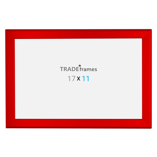 27.94 x 43.18 cm Red Snap Frame - 32MM Profile