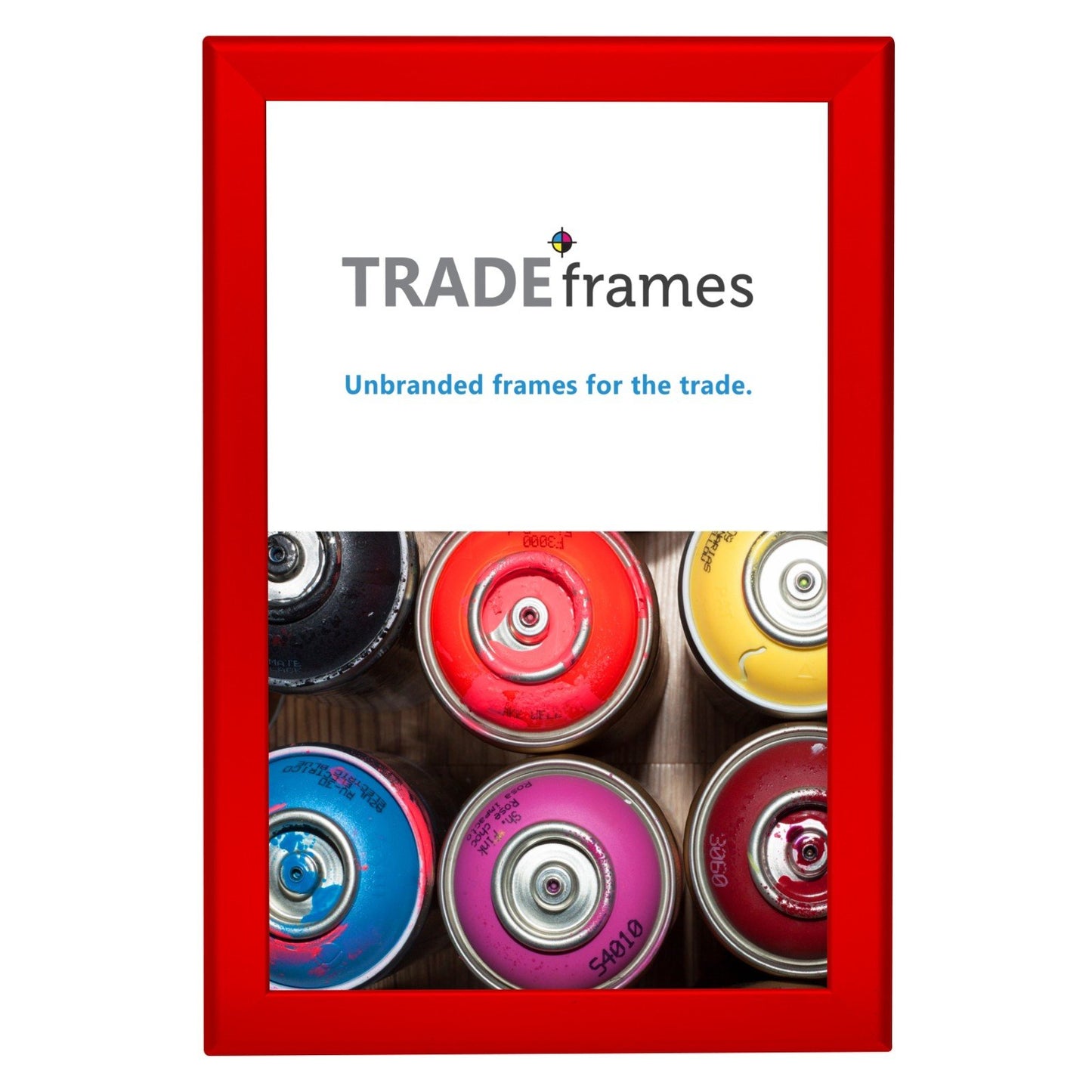 27.94 x 43.18 cm Red Snap Frame - 32MM Profile