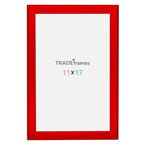 27.94 x 43.18 cm Red Snap Frame - 32MM Profile