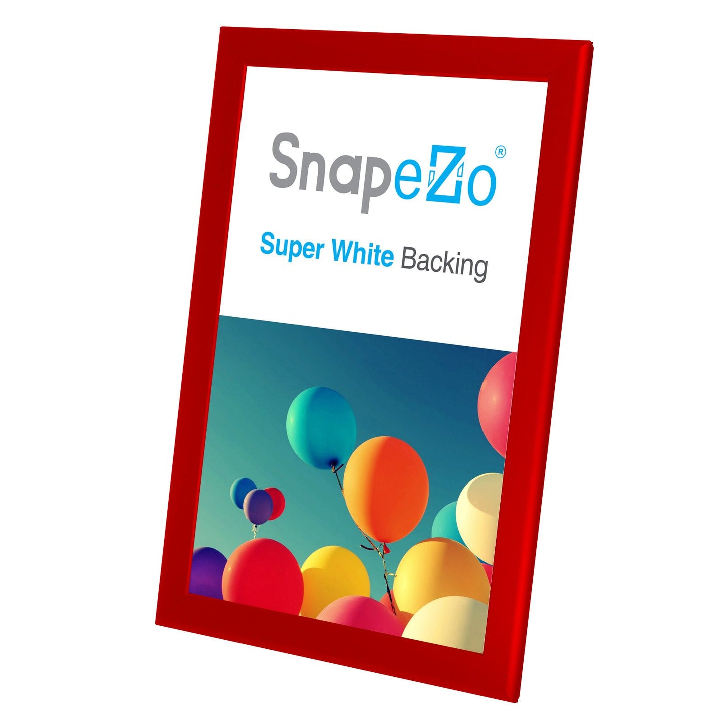 SnapeZo® 27.94 x 43.18 cm Red Snap Frame - 32MM Profile