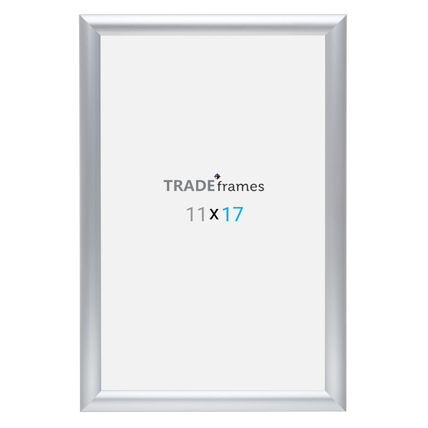 27.94 x 43.18 cm Silver Snap Frame - 25MM Profile