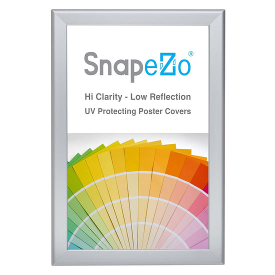 SnapeZo® 27.94 x 43.18 cm Silver Snap Frame - 32MM Profile