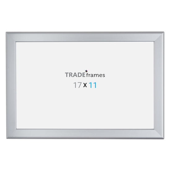 27.94 x 43.18 cm Silver Snap Frame - 32MM Profile