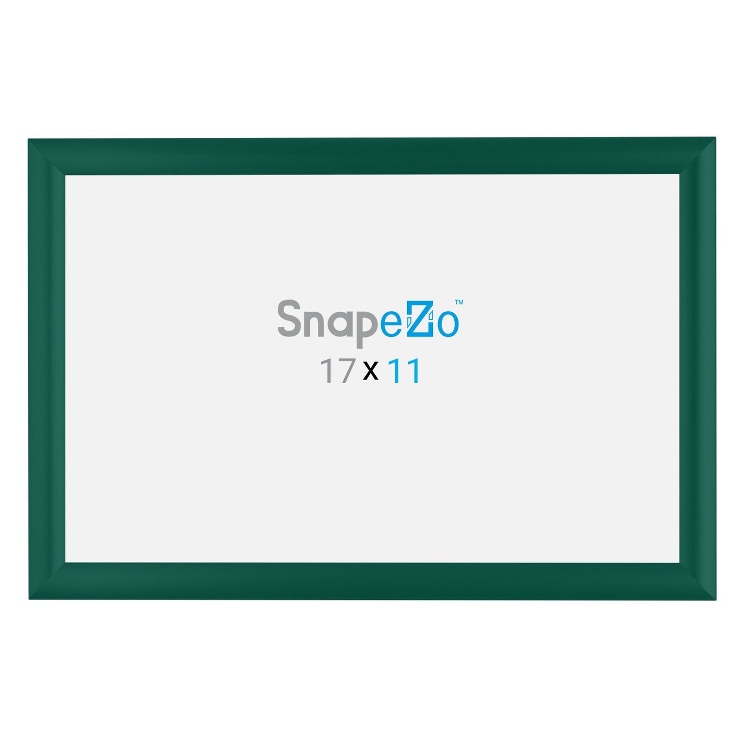 27.94 x 43.18 cm Green Diploma Frame 25MM SnapeZo®