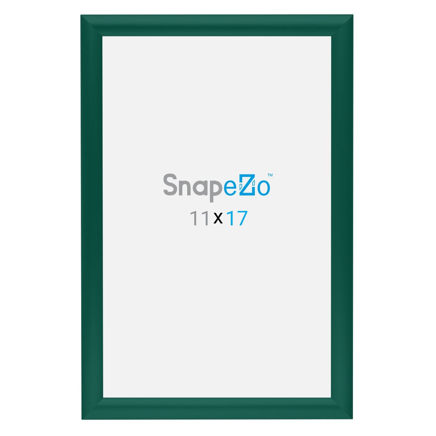 27.94 x 43.18 cm Green Diploma Frame 25MM SnapeZo®