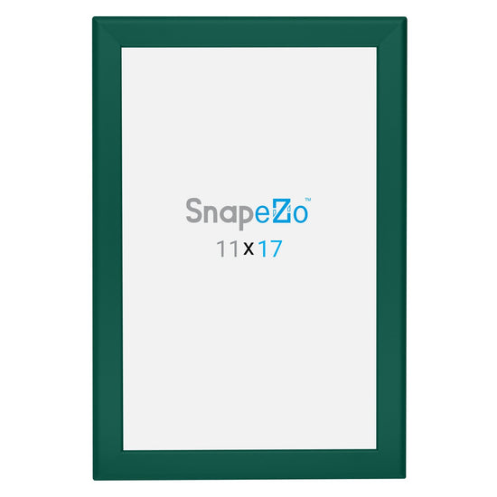 27.94 x 43.18 cm Green Diploma Frame 32MM SnapeZo®