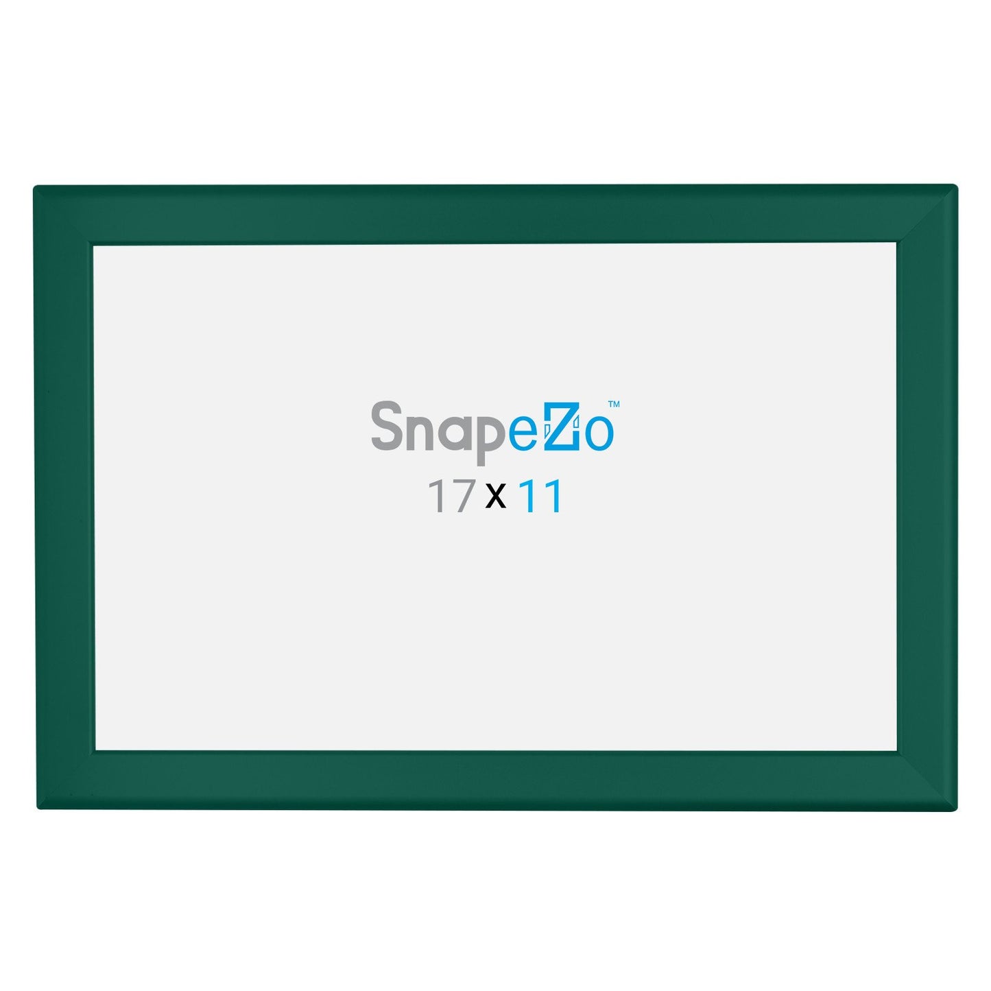 27.94 x 43.18 cm Green Diploma Frame 32MM SnapeZo®