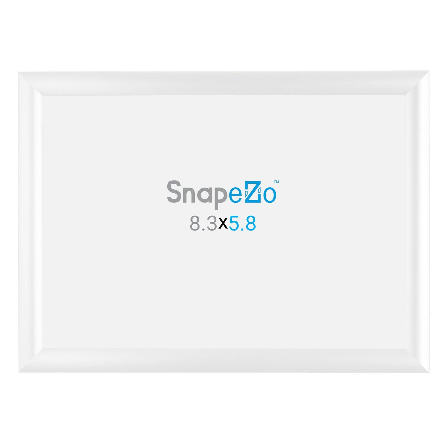 SnapeZo® A5 (21 x 14.8 cm) White Snap Frame - 25MM Profile