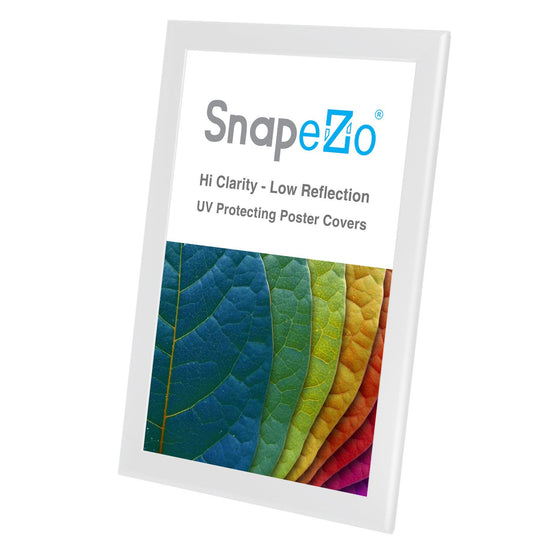 SnapeZo® 27.94 x 43.18 cm White Snap Frame - 32MM Profile