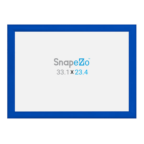 SnapeZo® A1 (84.1 x 59.4 cm) Blue Snap Frame - 30MM Profile