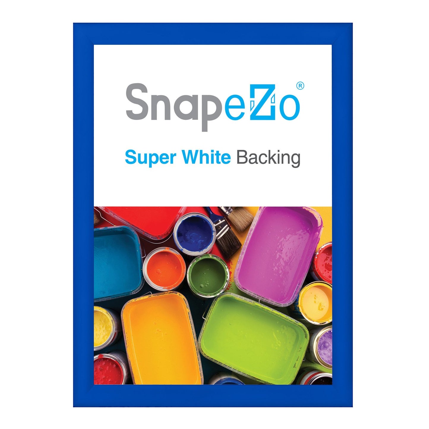 SnapeZo® A1 (84.1 x 59.4 cm) Blue Snap Frame - 30MM Profile