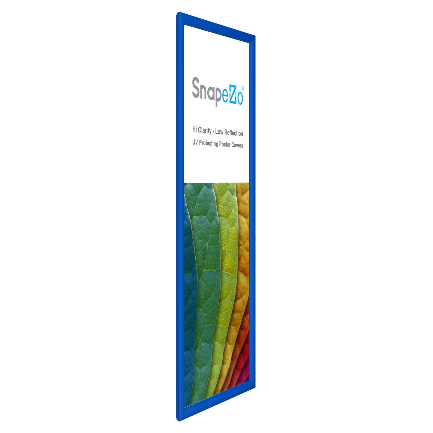 SnapeZo® 30.48 x 91.44 cm Blue Snap Frame - 30MM Profile