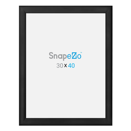 76.20 x 101.60 cm Black Movie Poster Frame 30MM SnapeZo®