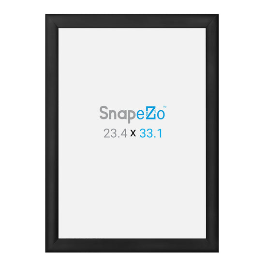 SnapeZo® A1 (84,1 x 59,4 cm) Marco a presión negro - Perfil de 30 mm