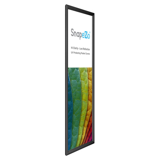 SnapeZo® 30.48 x 91.44 cm Black Snap Frame - 30MM Profile