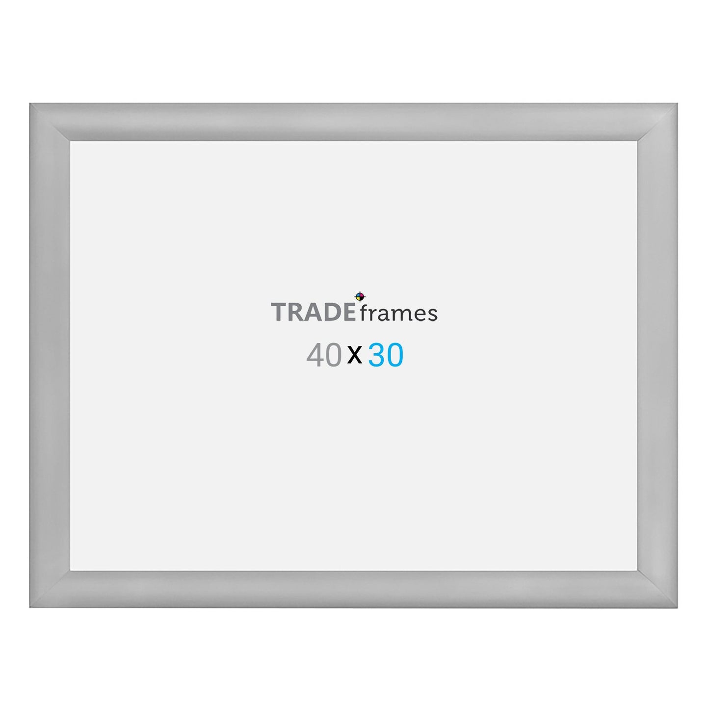 30x40 Silver Movie Poster Frame 30MM