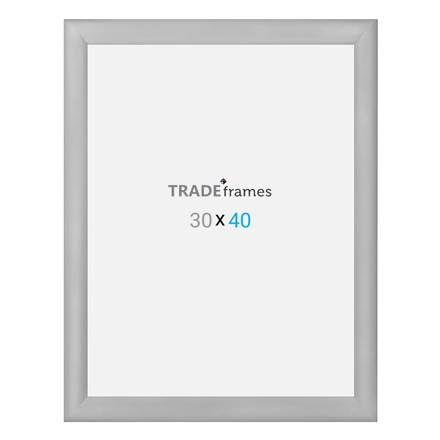 30x40 Silver Movie Poster Frame 30MM