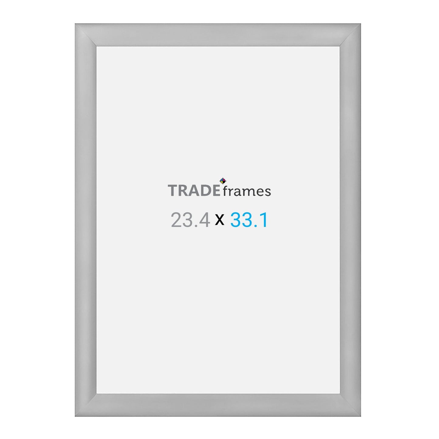 A1 (84.1 x 59.4 cm) Silver Snap Frame - 30MM Profile