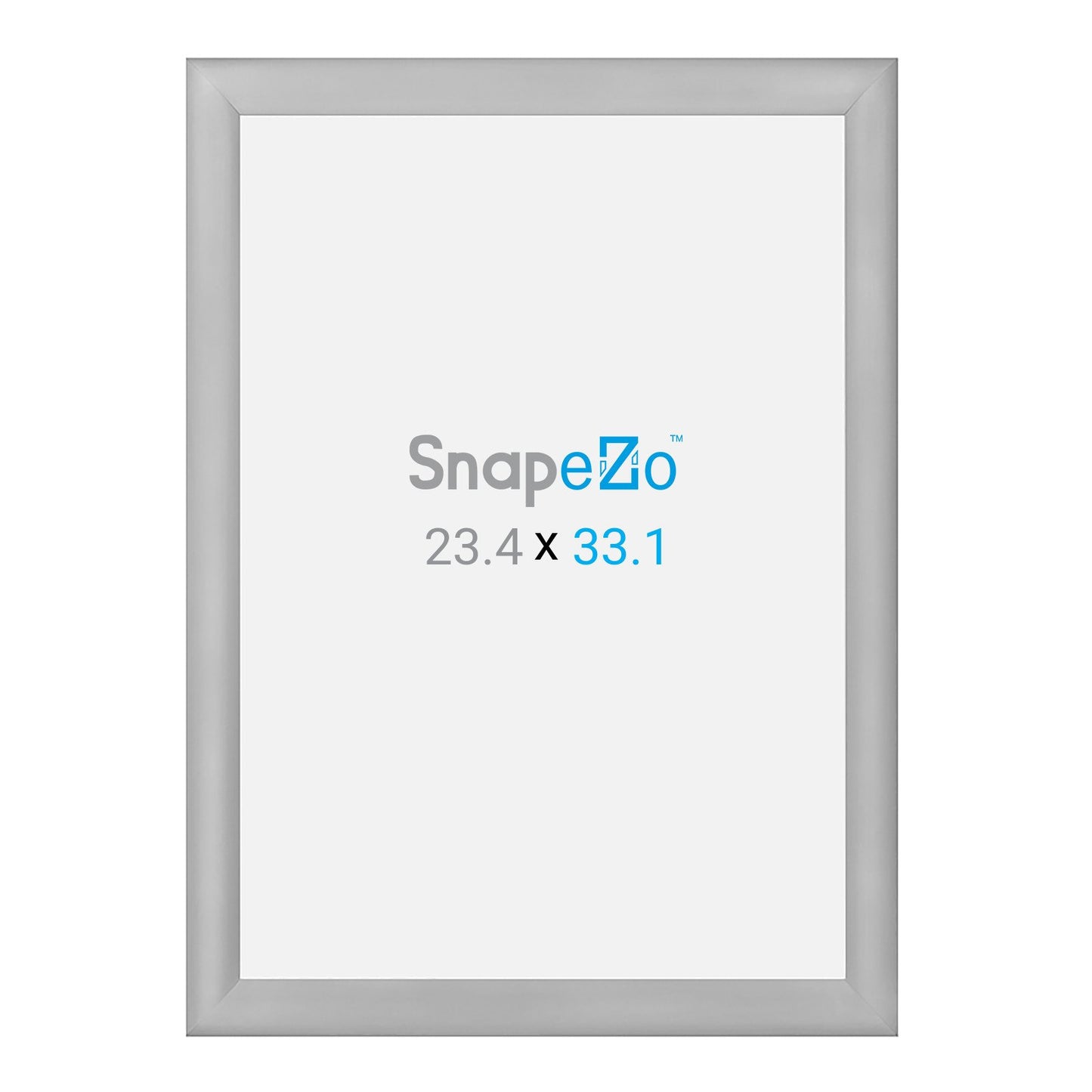 SnapeZo® A1 (84.1 x 59.4 cm) Silver Snap Frame - 30MM Profile