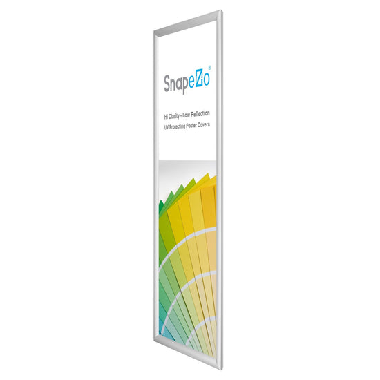 SnapeZo® 30.48 x 91.44 cm Silver Snap Frame - 30MM Profile