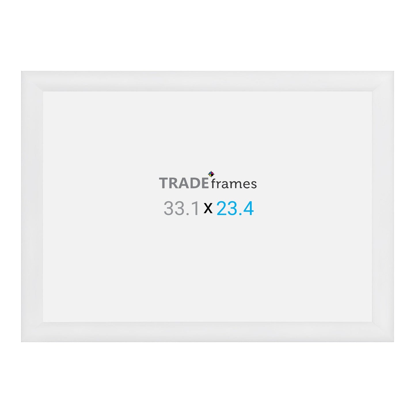 A1 (84.1 x 59.4 cm) White Snap Frame - 30MM Profile