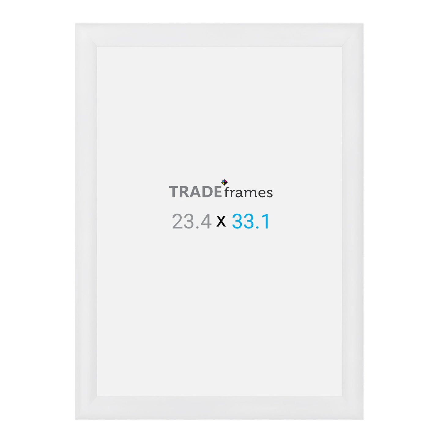 A1 (84.1 x 59.4 cm) White Snap Frame - 30MM Profile