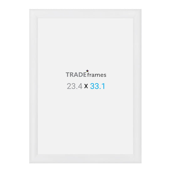 A1 (84.1 x 59.4 cm) White Snap Frame - 30MM Profile