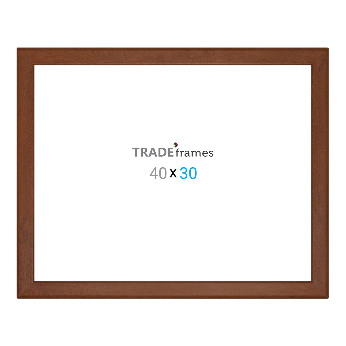 30x40 Dark Wood Snap Frame - 32MM