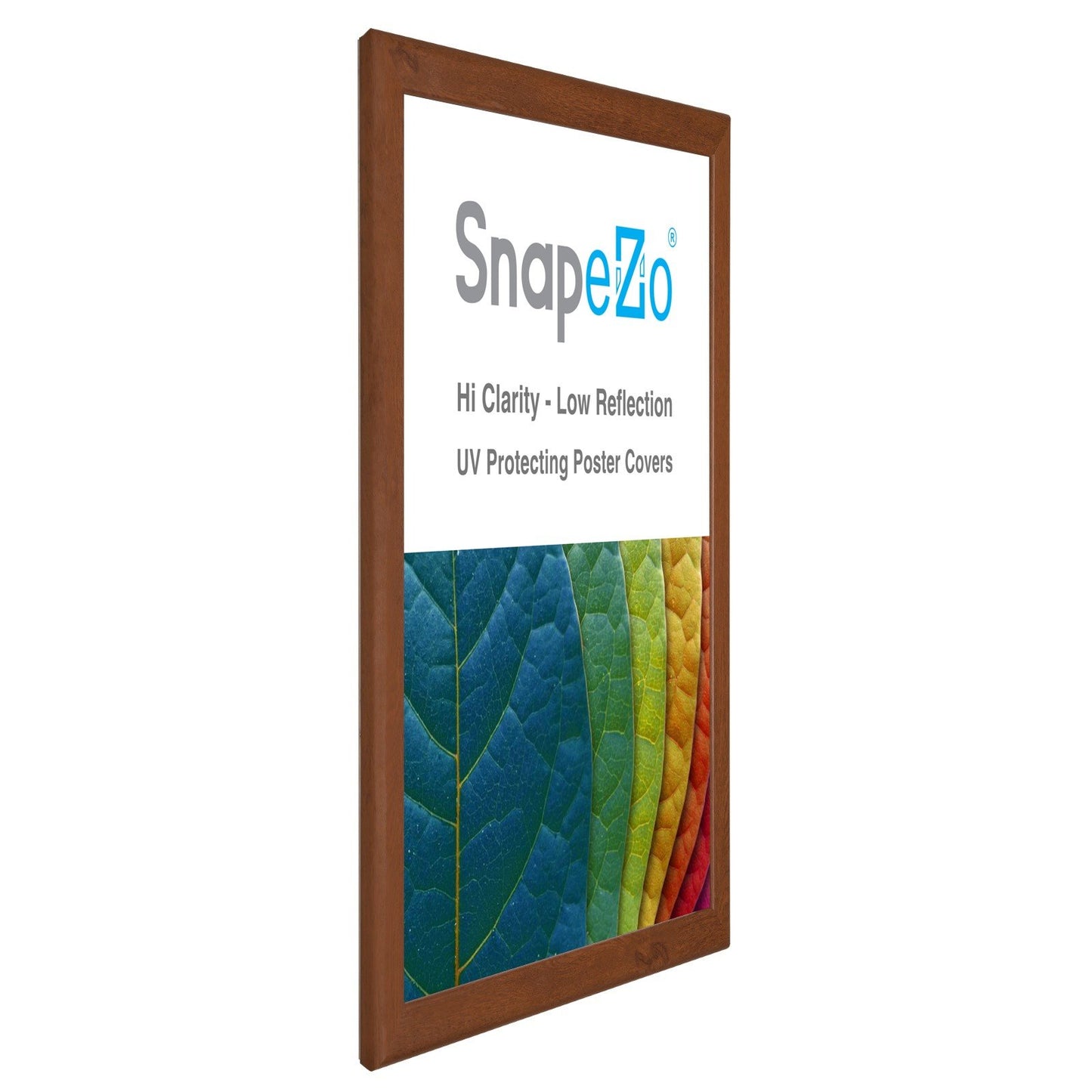 76.20 x 101.60 cm Dark Wood Movie Poster Frame 32MM SnapeZo®