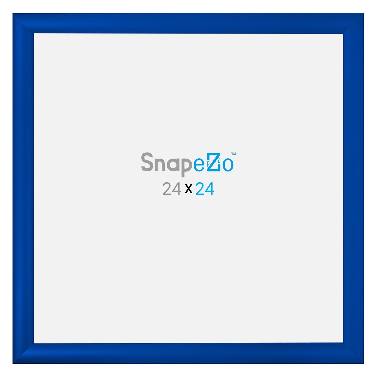 SnapeZo® 60,96 x 60,96 cm Marco a presión azul - Perfil de 30 mm