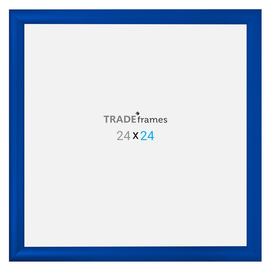 60.96 x 60.96 cm Blue Snap Frame - 30MM Profile