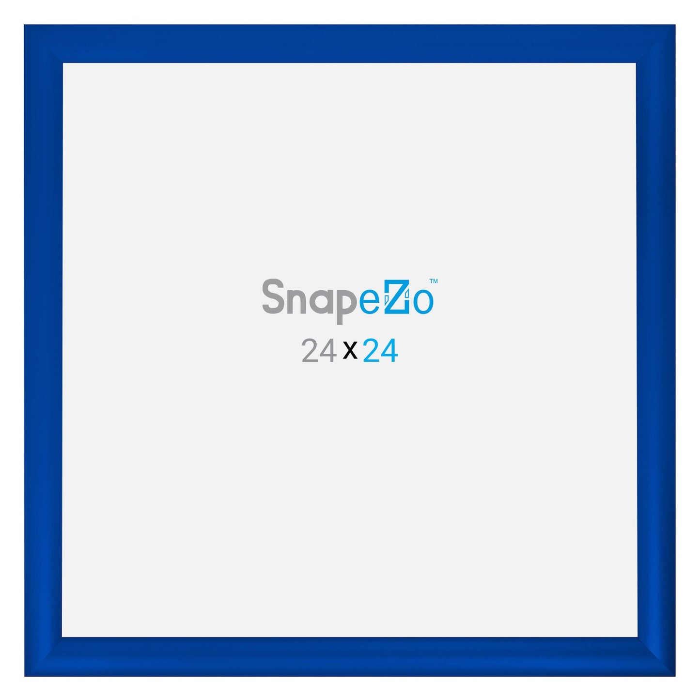 SnapeZo® 60,96 x 60,96 cm Marco a presión azul - Perfil de 30 mm