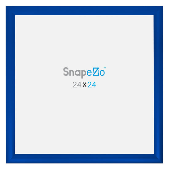 SnapeZo® 60,96 x 60,96 cm Marco a presión azul - Perfil de 30 mm