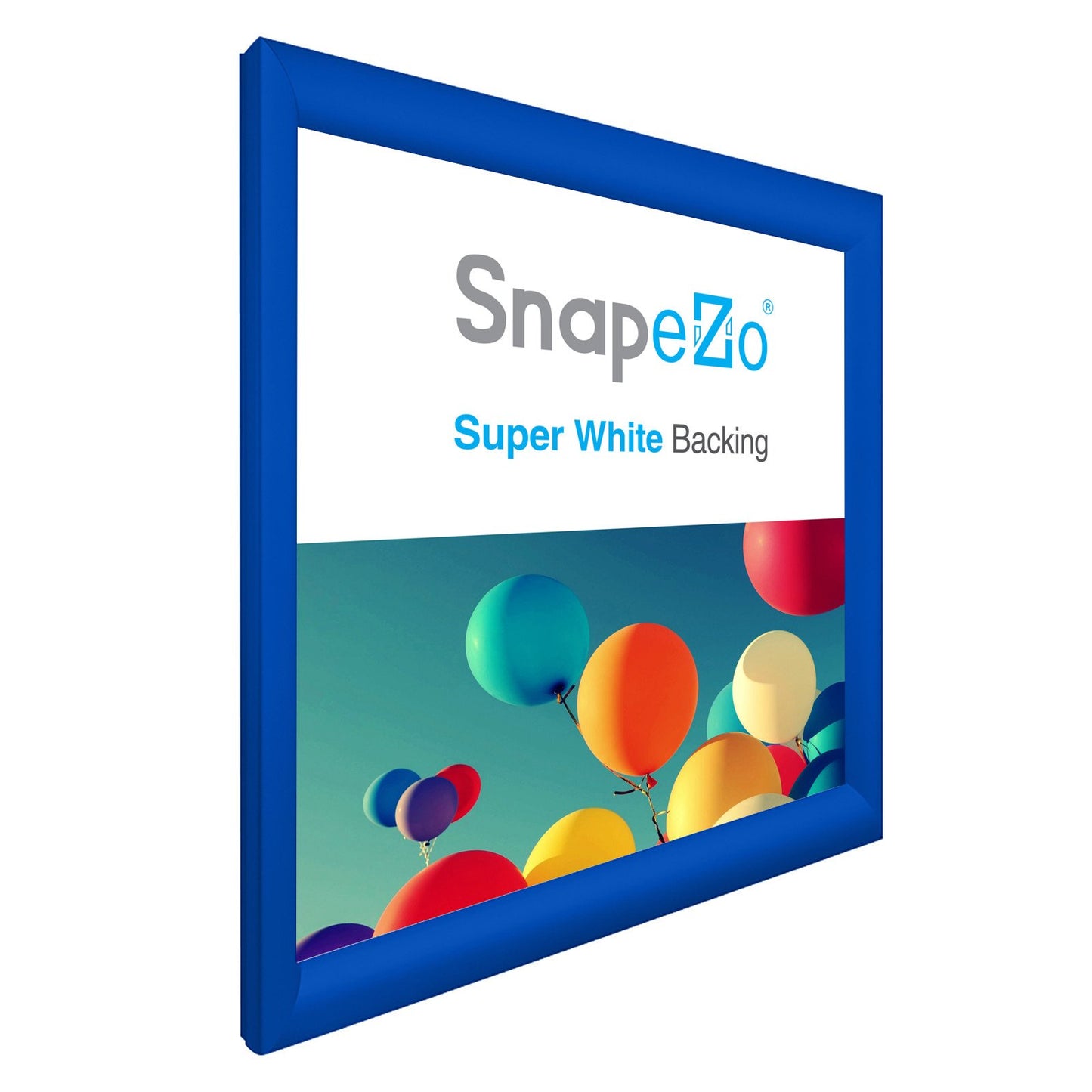 SnapeZo® 60.96 x 60.96 cm Blue Snap Frame - 30MM Profile