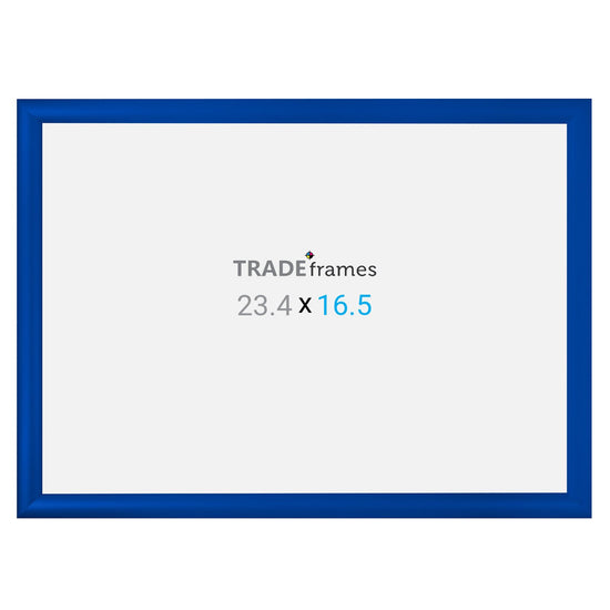 A2 (59.4 x 42 cm) Blue Snap Frame - 30MM Profile