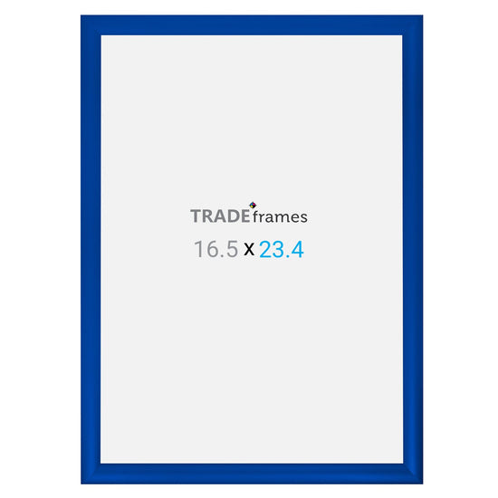 A2 (59.4 x 42 cm) Blue Snap Frame - 30MM Profile