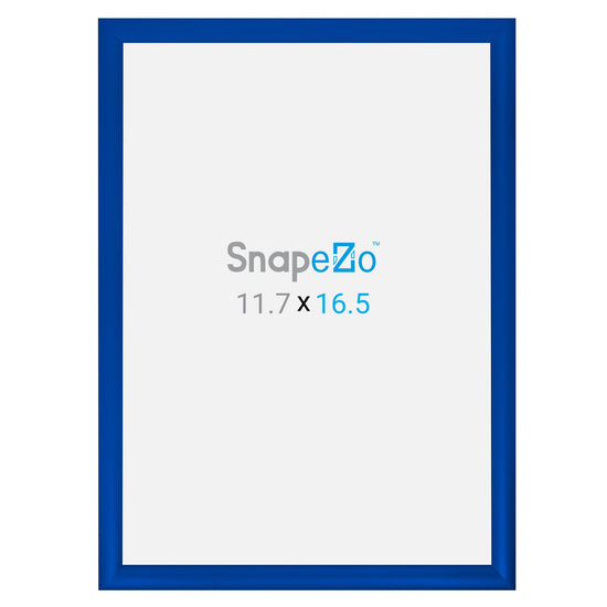 SnapeZo® A3 (42 x 29.7 cm) Blue Snap Frame - 30MM Profile