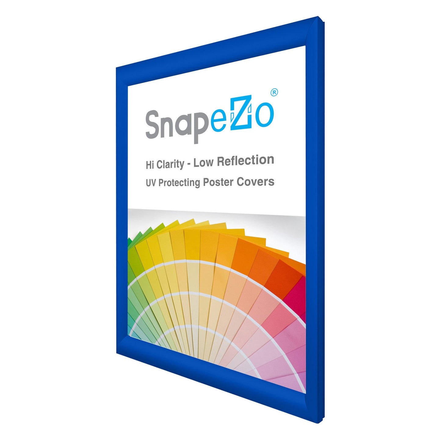 SnapeZo® A2 (59.4 x 42 cm) Blue Snap Frame - 30MM Profile