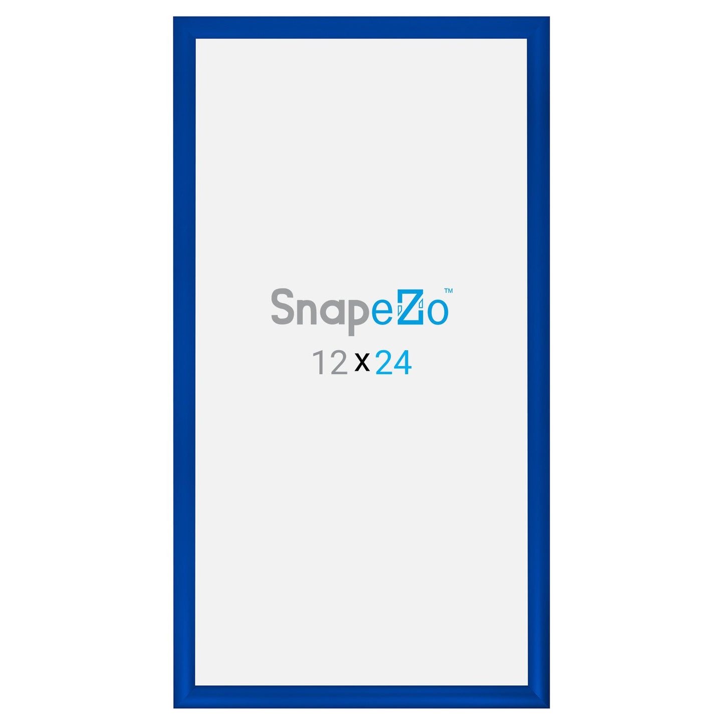 SnapeZo® 30,48 x 60,96 cm Marco a presión azul - Perfil de 30 mm