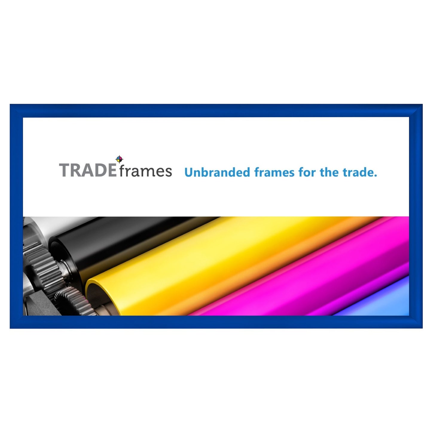 Blue Snap Frame 30.48 x 60.96 cm Blue Snap Frame - 30MM Profile – SnapeZo.Utility