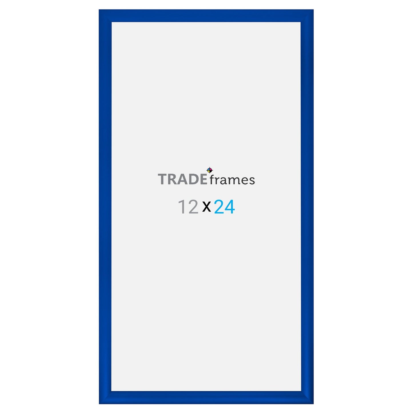 30.48 x 60.96 cm Blue Snap Frame - 30MM Profile